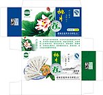 桃片糕包装设计