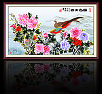 国色天香 牡丹花