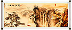 山水国画 山水