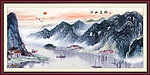 国画 江山多娇
