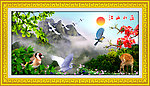 山水画（无画框）