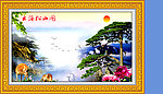 山水 风景（无画框）
