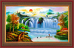 山水油画