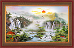 山水油画