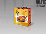 扒鸡 包装 （展开图）