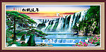 松鹤延年 迎客松