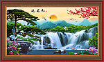 山水风景 迎客松