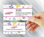 名片模板 简洁名片 花店名片