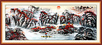 国画 江山如画
