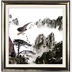 山水画 山水风景 意境画