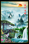 山水画
