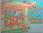 二十四孝浮雕效果图