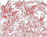 封神榜 闻太师西歧大战jdp线稿