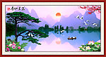 迎客松 江山如画