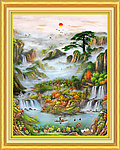 油画 聚宝盆油画
