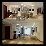 3d模型客厅图片