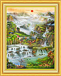 油画 聚宝盆油画