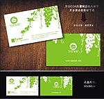 名片 绿叶名片