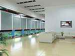 入口大厅室内效果图3d模型源文件