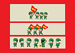 红卫兵卡通人物设计