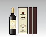 卡斯特红酒包装