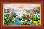 油画 聚宝盆油画