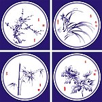 梅兰竹菊