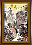 国画山水