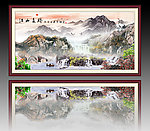 巨幅山水画（国画系列）