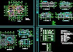 简洁欧式公厕建施图