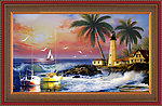 油画 地中海油画