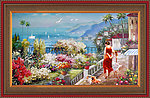 油画 地中海油画