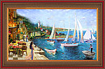 油画 地中海油画