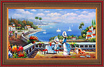 油画 地中海油画