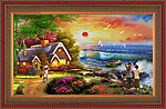 油画 地中海油画