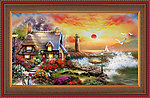 油画 地中海油画
