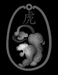 浮雕灰度图