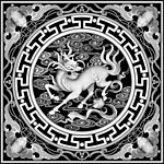 浮雕灰度图