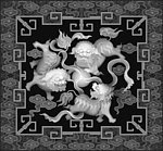 浮雕灰度图