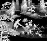 浮雕灰度图