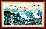 黄山迎客松
