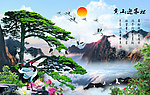 黄山迎客松