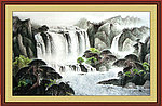 水墨山水画