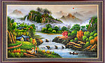 油画 山水油画