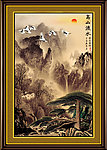 黄山迎客松
