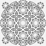 白描花纹