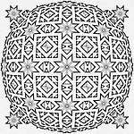 白描花纹