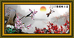 国画梅花