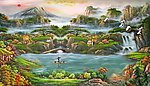 油画 聚宝盆油画