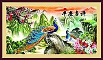 巨幅山水画